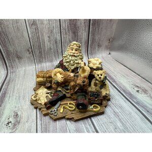 Boyds Bear Santa & Friends Santa’s Hobby Christmas Figurine 6E/3145 #3004